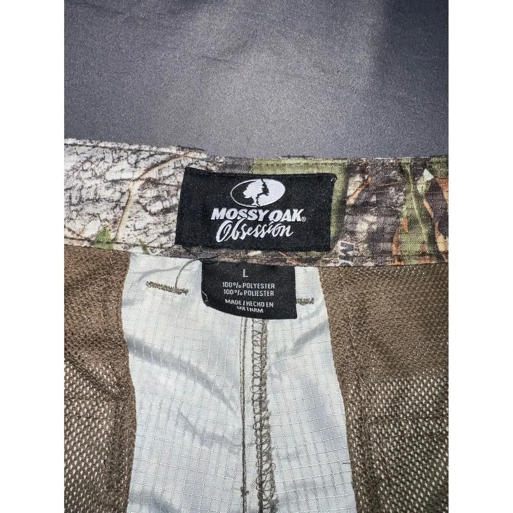 Mossy Oak Obsession Camo Shorts Mens Large Outdoor Camouflage